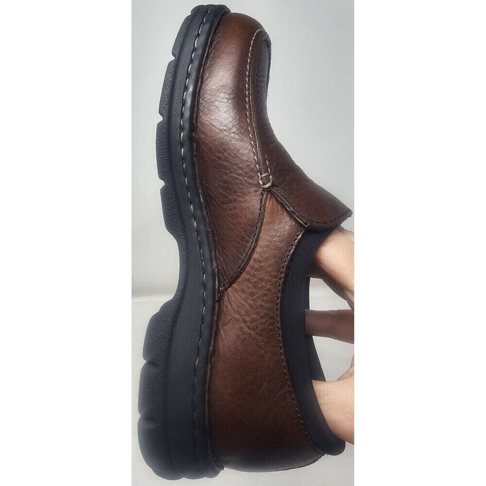 Wolverine Women's Brown Dana Mock Toe Slip-On Briar Shoes 6242 Leather Size 6.5M - Picture 6 of 13